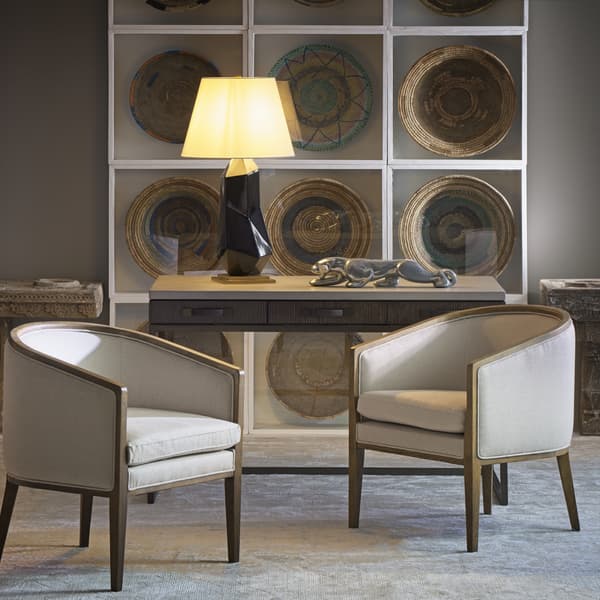 Audrey Chair, Chair, Light Neutral Andrew Martin Other Fabric by