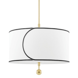 Zara Pendant Light, Large - Andrew Martin