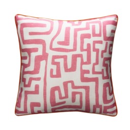 Reef Tropic Outdoor, Hollowfibre, Outdoor Cushion, 55cm x 55cm - Andrew Martin Geometric - thumbnail 1