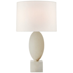 Versa Table Lamp, Table Lamp, Neutral/White - Andrew Martin