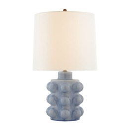 Vedra Table Lamp Polar Blue Crackle, Table Lamp - Andrew Martin