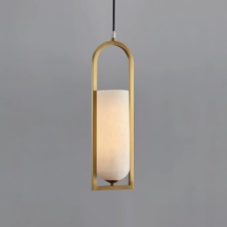 Melange Pendant Brass, Pendant Light, Antique-Burnished Brass - Andrew Martin - thumbnail 2