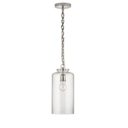 Katie Pendant Nickel, Pendant Light, Polished Nickel - Andrew Martin - thumbnail 1