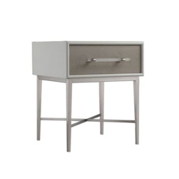 Alice Bedside Table Grey, Bedside Table - Andrew Martin - thumbnail 1