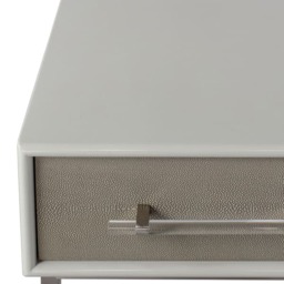 Alice Bedside Table Grey, Bedside Table - Andrew Martin - thumbnail 2