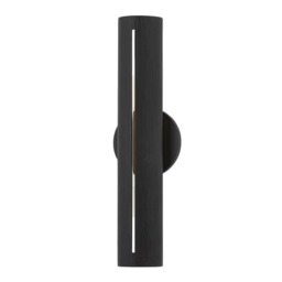 Brandon Wall Light Black, Wall Light, Textured Black - Andrew Martin