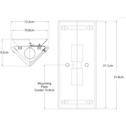 Clayton Wall Light, Brass - Andrew Martin - thumbnail 2