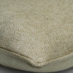 Shuttle Natural, Sustainable Feather, Cushion - Andrew Martin Linen & Linen Blend Plain - thumbnail 2