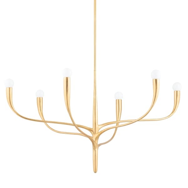 Labra Chandelier, Small, Gold - Andrew Martin - image 1