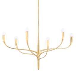 Labra Chandelier, Small, Gold - Andrew Martin