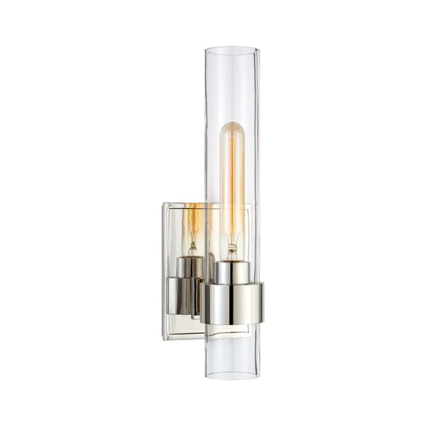 Presidio Wall Light Nickel, Wall Light, Polished Nickel - Andrew Martin - image 1