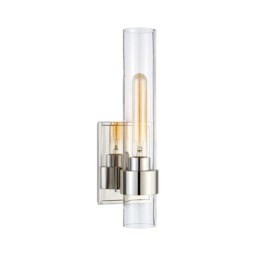 Presidio Wall Light Nickel, Wall Light, Polished Nickel - Andrew Martin - thumbnail 1