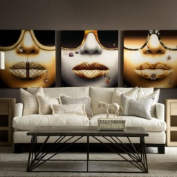 G-Gold, Plexiglass Artwork, 150cm x 150cm - Andrew Martin - thumbnail 2