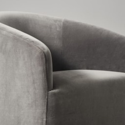 Alto Dining Chair Velvet Ash, Chair - Andrew Martin - thumbnail 2