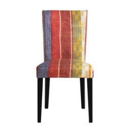 Addington Dining Chair Indus Brick, Dining Chair - Andrew Martin Linen - thumbnail 2