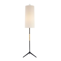 Frankfort Floor Lamp Iron, Floor Lamp, Aged Iron - Andrew Martin - thumbnail 1