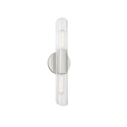 Cecily Wall Light Nickel, Wall Light, Small, Polished Nickel - Andrew Martin - thumbnail 1