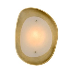 Samos Round Wall Light, Gold - Andrew Martin