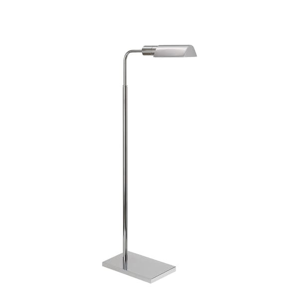 Studio Floor Lamp Nickel, Floor Lamp, Polished Nickel - Andrew Martin - image 1