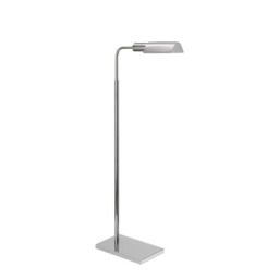Studio Floor Lamp Nickel, Floor Lamp, Polished Nickel - Andrew Martin - thumbnail 1