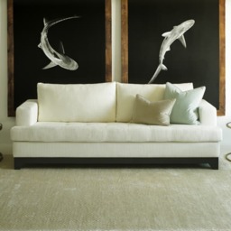 Gondola Rug Ivory Large, Rug, 9' x 12' - Andrew Martin - thumbnail 2