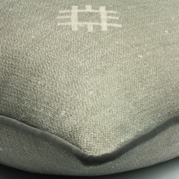 Azorus Smoke Outdoor, Hollowfibre, Cushion, 55cm x 55cm - Andrew Martin Small Prints - thumbnail 2