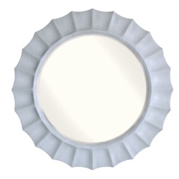 Joplin Mirror Light Grey, Mirror, Small - Andrew Martin