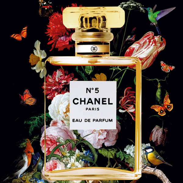 Fleur De Chanel Pt1, 120cm x 120cm - Andrew Martin