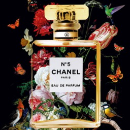 Fleur De Chanel Pt1, 120cm x 120cm - Andrew Martin