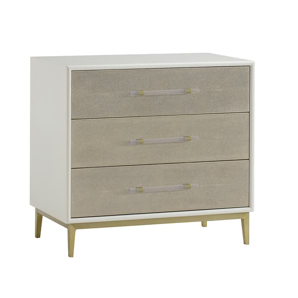 Alice Nightstand Ivory, Bedside Table - Andrew Martin - image 1