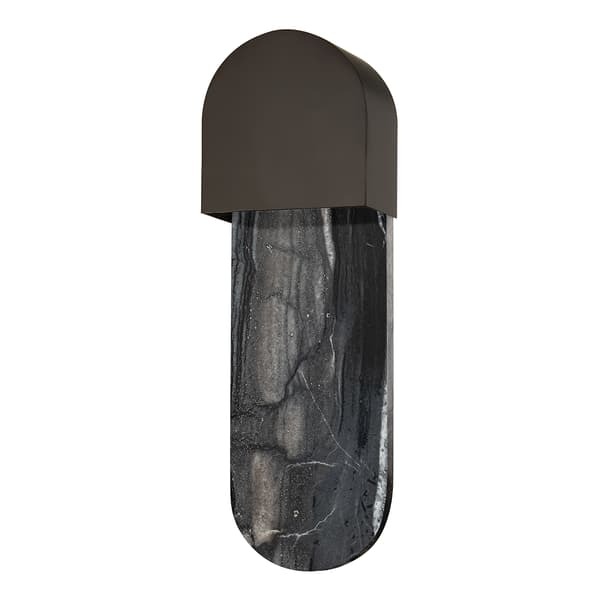 Hobart Wall Light Black, Wall Light, Black Brass - Andrew Martin - image 1