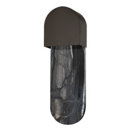 Hobart Wall Light Black, Wall Light, Black Brass - Andrew Martin - thumbnail 1