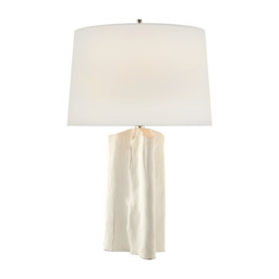 Sierra Table Lamp White, Table Lamp, Plaster White - Andrew Martin