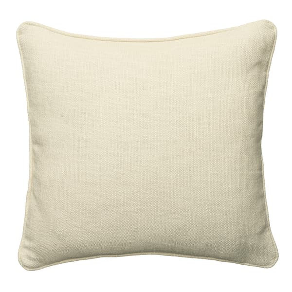 Shuttle Ivory, Sustainable Feather, Cushion - Andrew Martin Linen & Linen Blend Plain - image 1