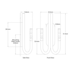 Rousseau Double Wall Light Nickel, Wall Light, Polished Nickel/Crystal - Andrew Martin - thumbnail 2