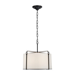 Aspen Pendant Light, Black - Andrew Martin - thumbnail 1
