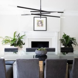 Rousseau Chandelier Grande Bronze, Chandelier, Bronze / Crystal - Andrew Martin - thumbnail 2