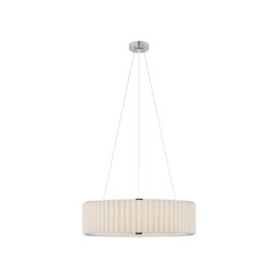 Palati Pendant Nickel, Pendant Light, Polished Nickel - Andrew Martin - thumbnail 1