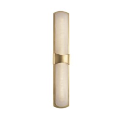 Valencia Wall Light Brass, Wall Light, Large, Aged Brass - Andrew Martin