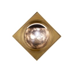 Venice Wall Light Brass, Wall Light, Hand-Rubbed Antique Brass - Andrew Martin - thumbnail 1
