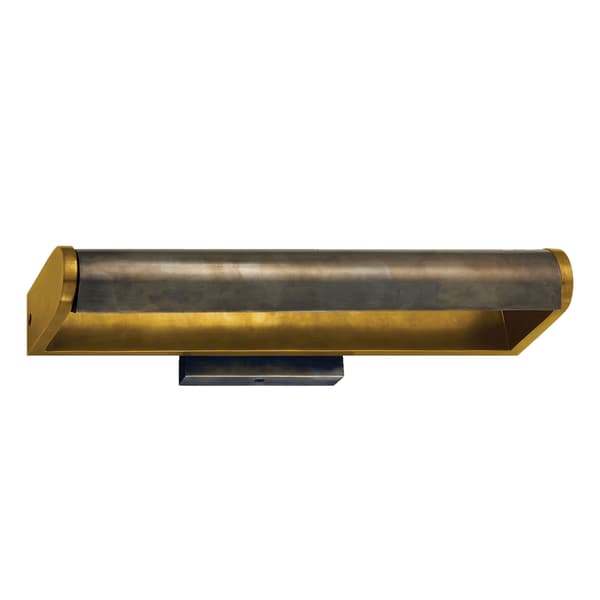David Large Picture Light Brass, Picture Light, Large, Brass & Bronze Shade - Andrew Martin - image 1