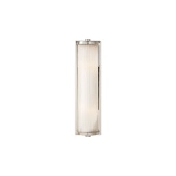 Dresser Wall Light Nickel, Wall Light, Long, Polished Nickel - Andrew Martin - thumbnail 1