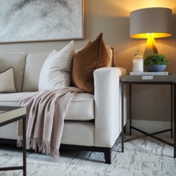 Medici Pigment, Sustainable Feather, Cushion - Andrew Martin Eco-conscious & Cotton & Velvet Plain - thumbnail 2