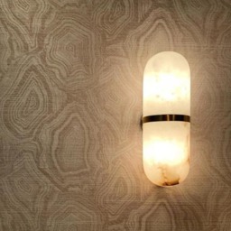 Melange Capsule Wall Light Brass, Wall Light, Antique-Burnished Brass - Andrew Martin - thumbnail 2