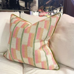 Positano Parasol, Sustainable Feather, Cushion - Andrew Martin Cotton Blend Geometric - thumbnail 2