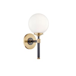 Bowery Orb Bronze, Wall Light, Old Bronze - Andrew Martin