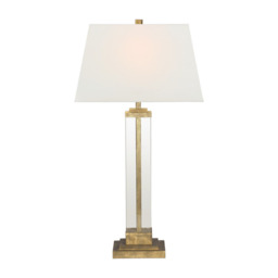 Wright Table Lamp, Table Lamp, Gilded Iron - Andrew Martin