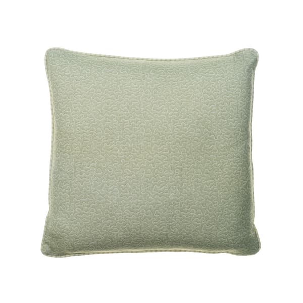 Pollen Fennel, Sustainable Feather, Cushion - Andrew Martin Eco-conscious & Linen Blend & Viscose Blend Small Prints - image 1