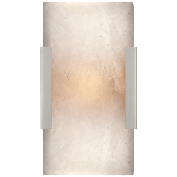 Covet Wide Wall Light Nickel, Wall Light, Polished Nickel - Andrew Martin - image 1