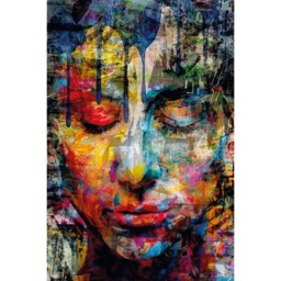 Meditation, Plexiglass Artwork, 80cm x 120cm - Andrew Martin